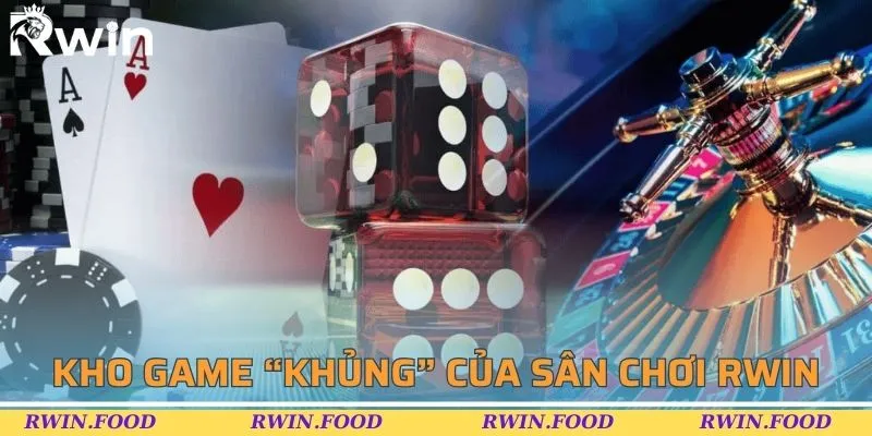 Kho game “khủng” mà sân chơi RWIN cung cấp cho bet thủ